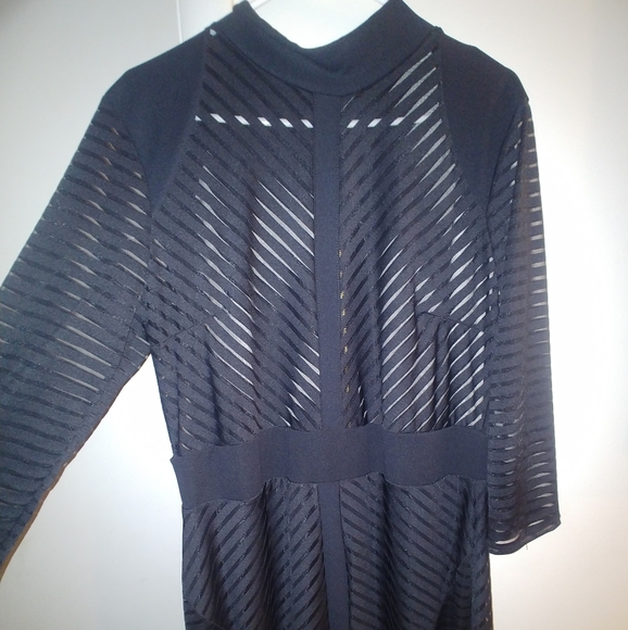 See Through Long sleeve Dress - Picture 3 of 3